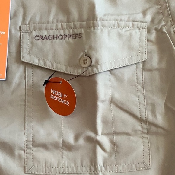 Craghoppers KIWI SHORT SLEEVE SHIRT - Oatmeal - Picture 7 of 16
